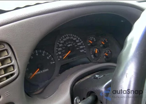 2002 Chevrolet Trailblazer z USA, uszkodzony, nr VIN 1GNDS13S122417110